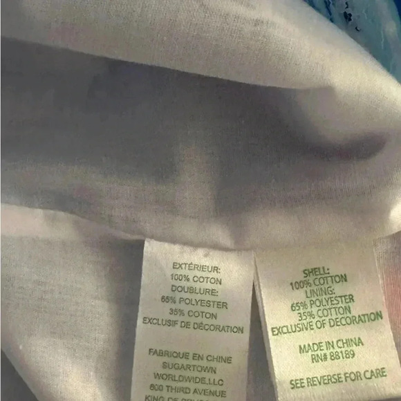 NWT Lilly Pulitzer Boatlicious Nautical Shift Dress Girls Dress Size 7 - Picture 3 of 11